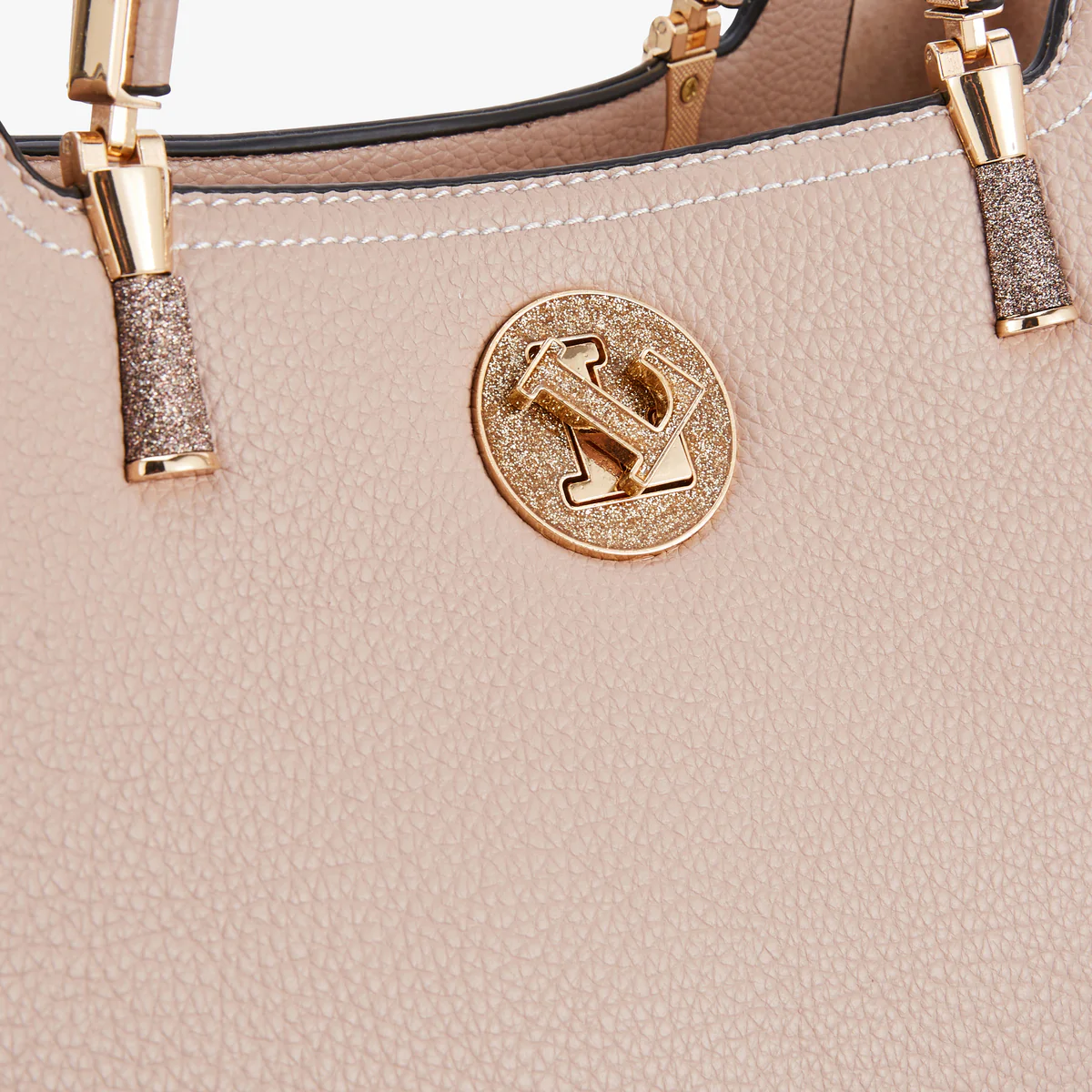 Grand sac shopper L  taupe Obita - Image 5