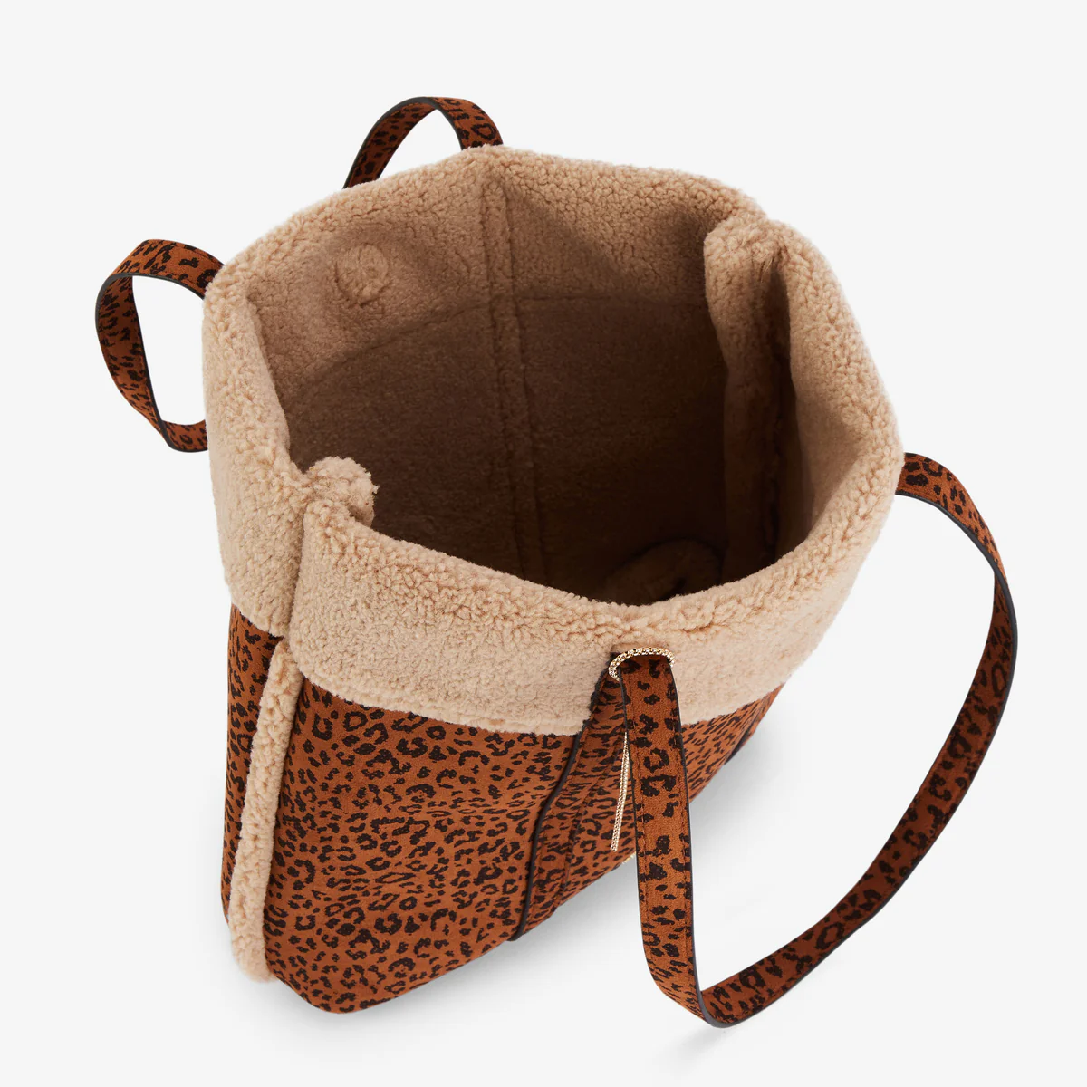 Grand sac shopper léopard Reyana - Image 4