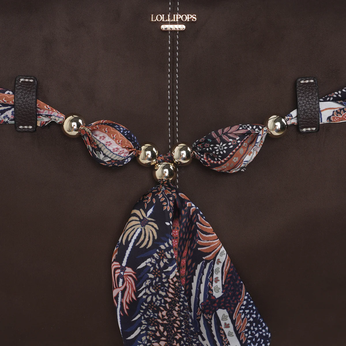 Grand sac shopper marron Shirley - Image 5