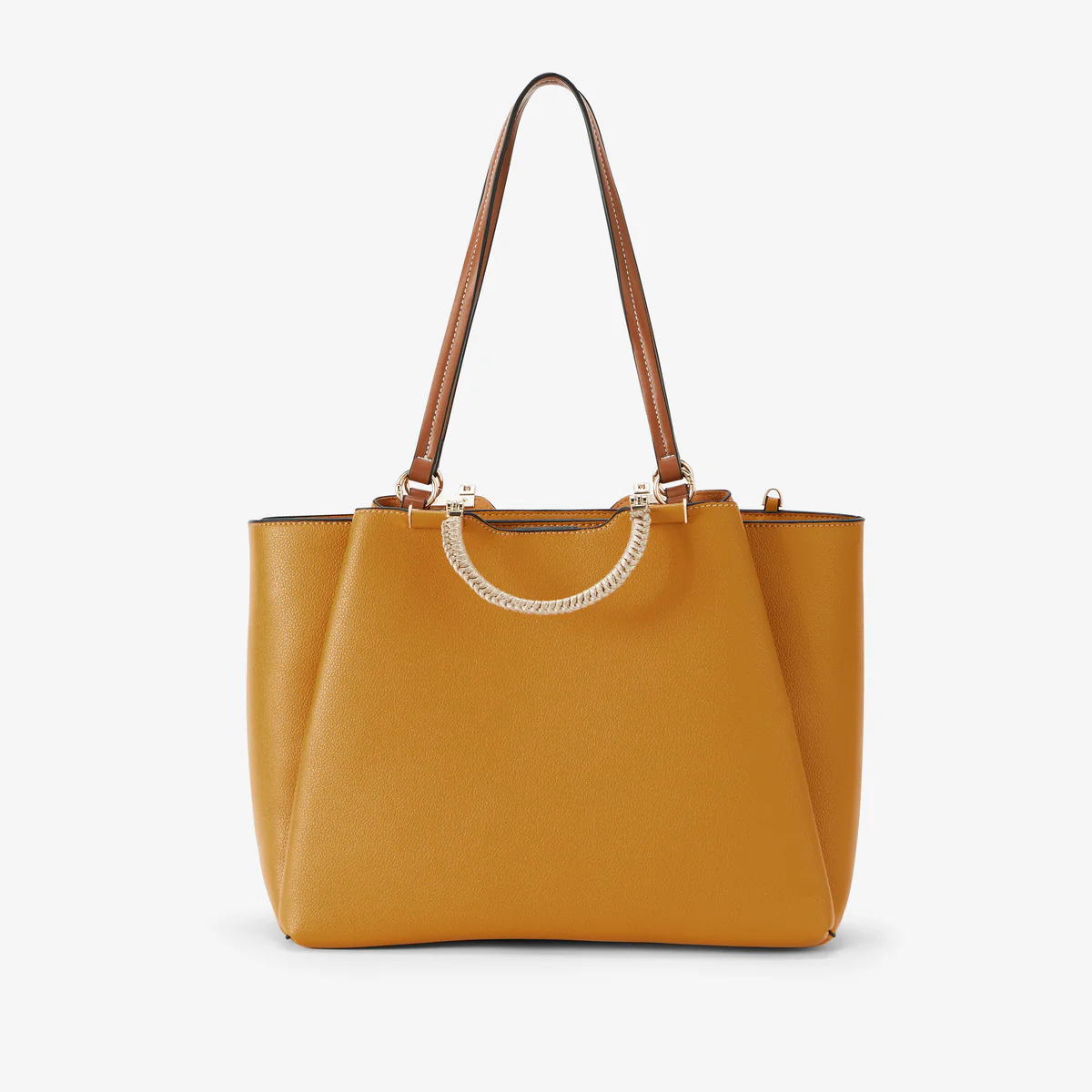 Grand sac shopper moutarde Ronnie - Image 2
