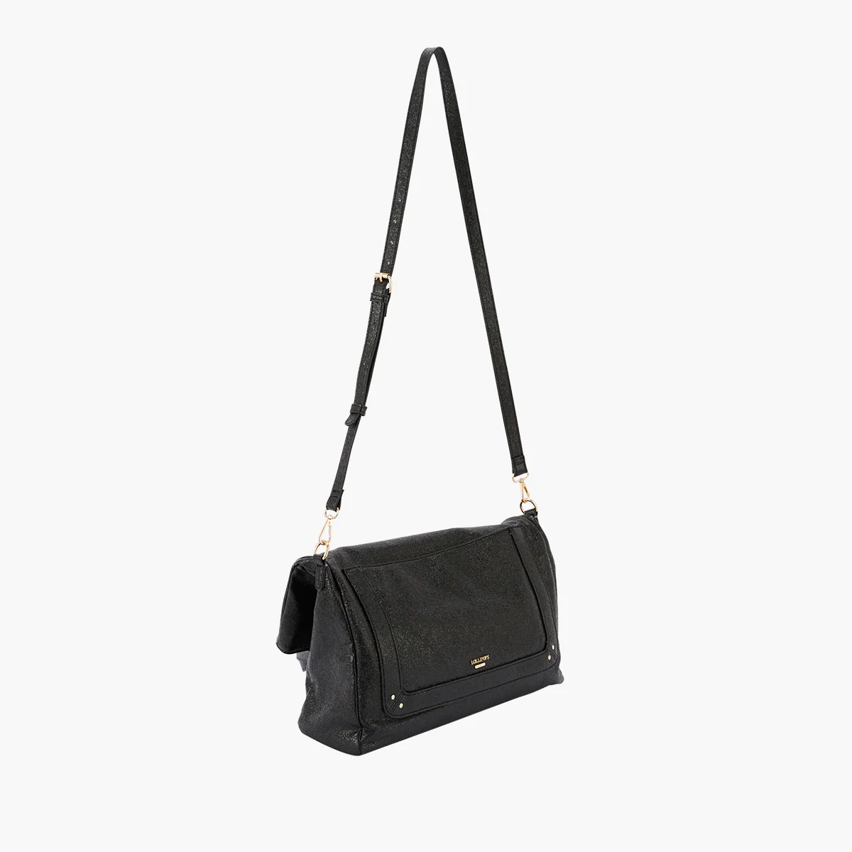 Grand sac shopper noir Pasqua - Image 3