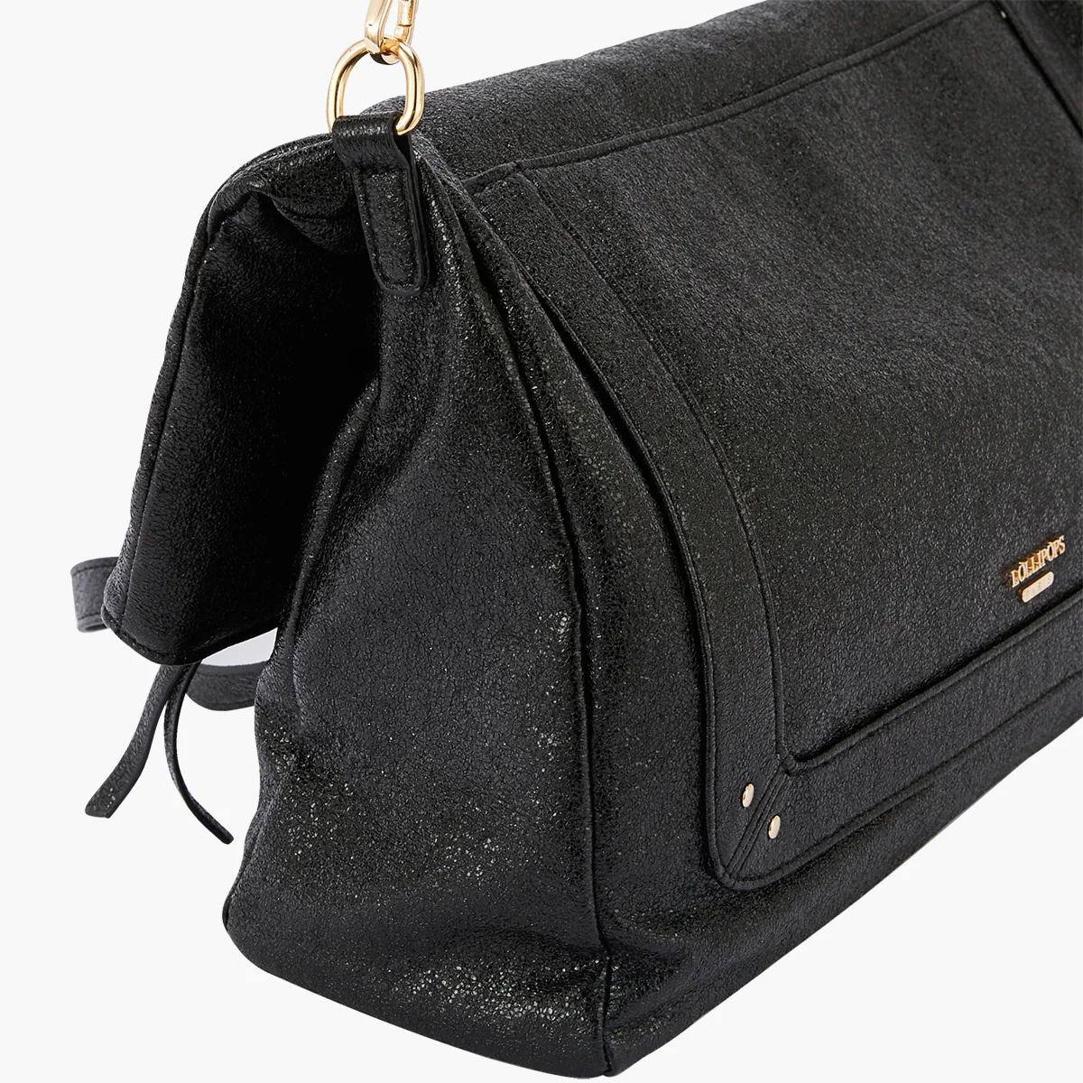 Grand sac shopper noir Pasqua - Image 5