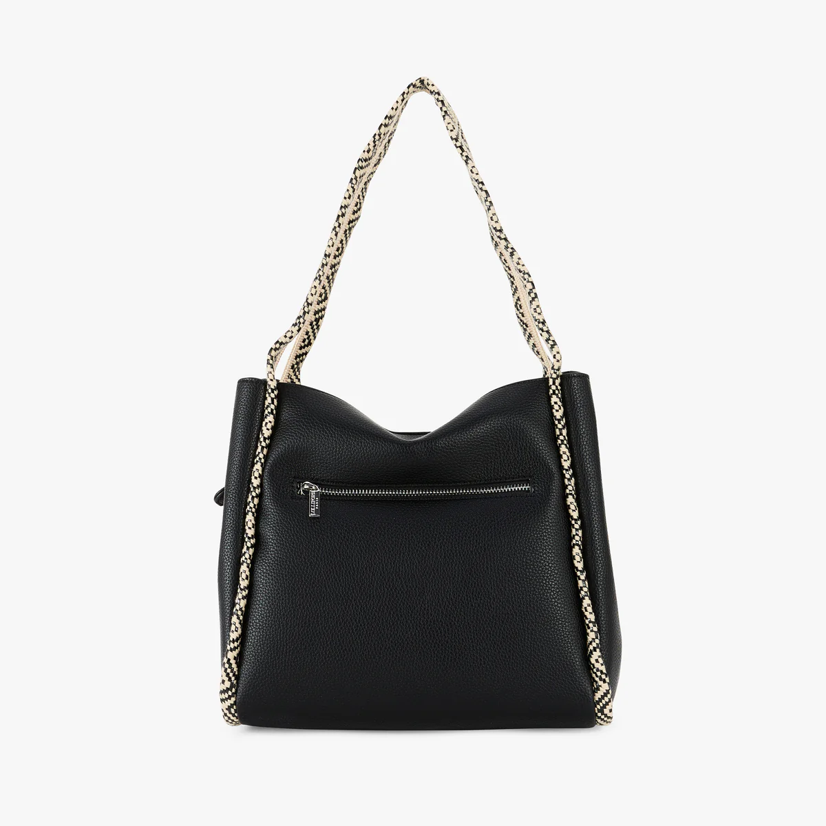 Grand sac shopper noir Pema - Image 2