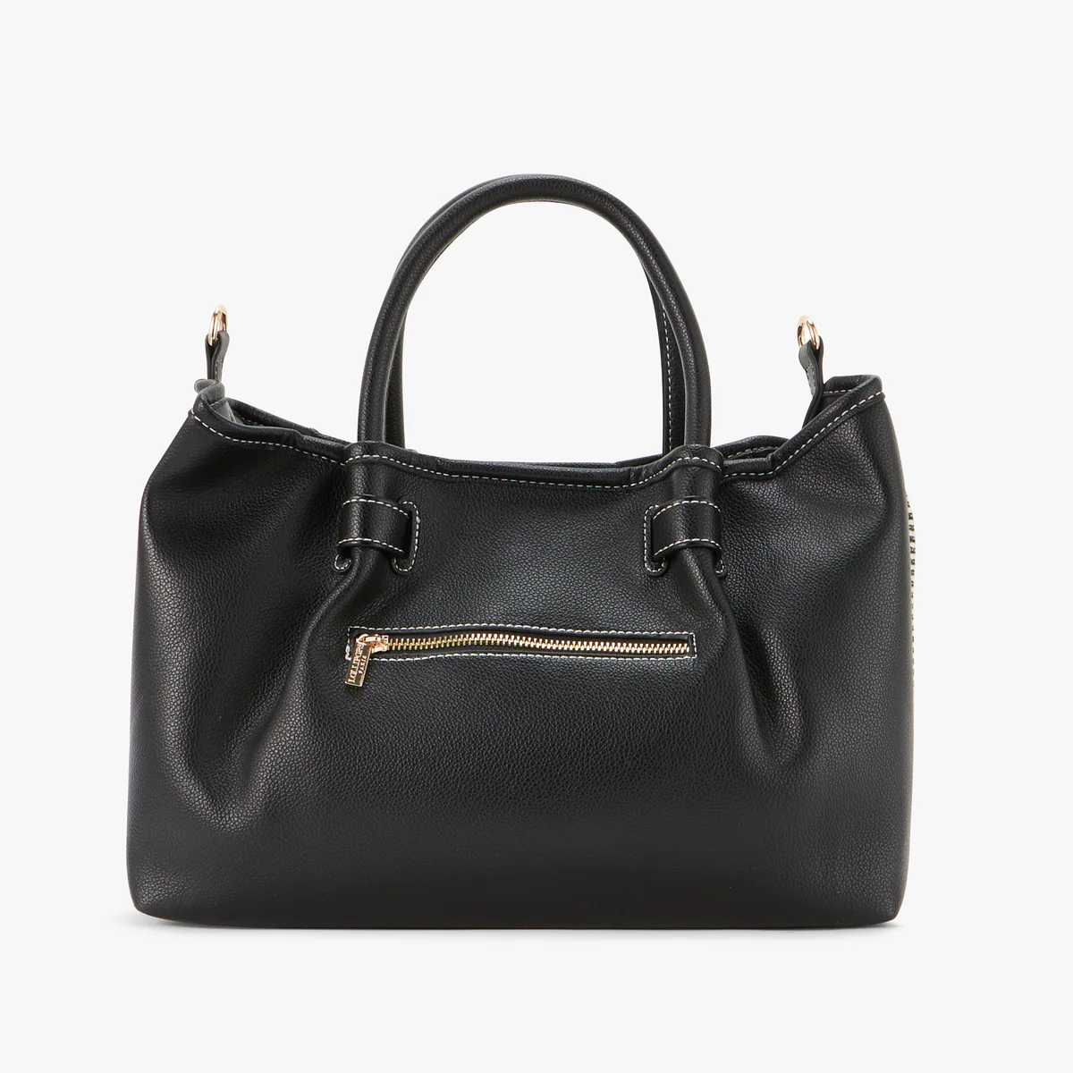 Grand sac shopper noir Petula - Image 3