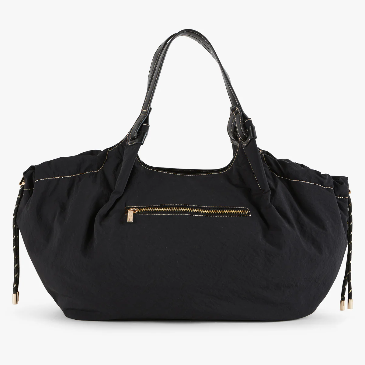 Grand sac shopper noir Pome - Image 3