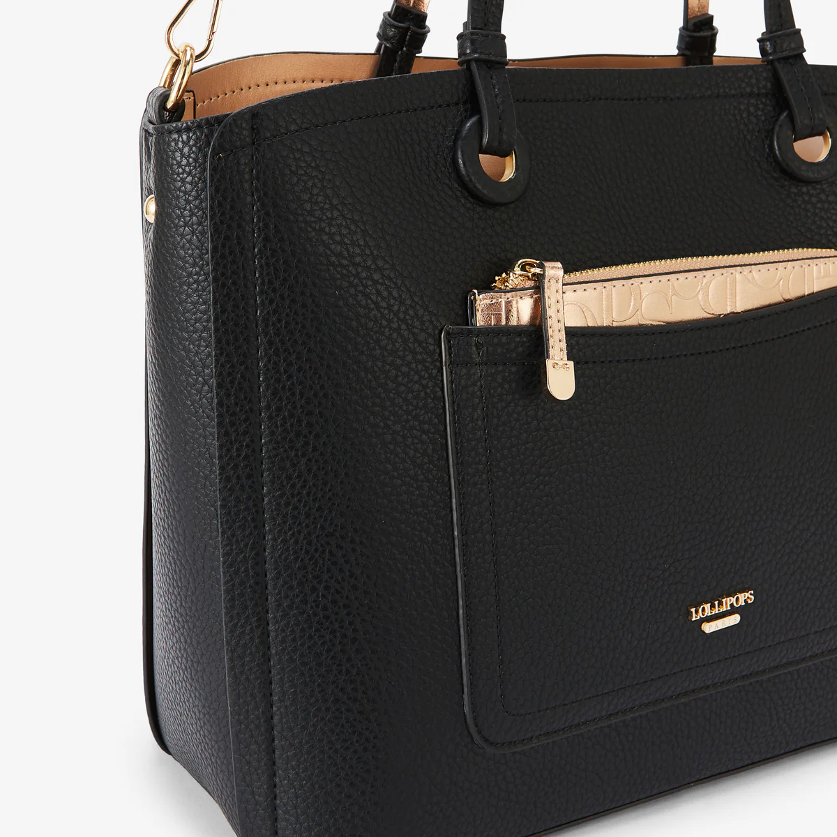 Grand sac shopper noir Riada - Image 5