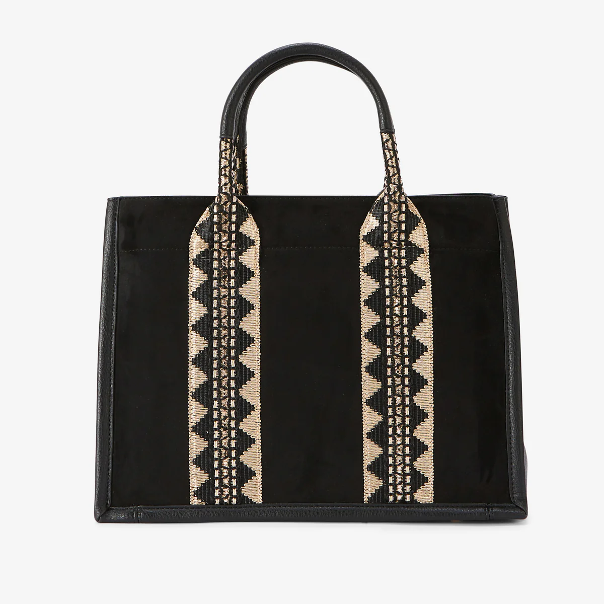 Grand sac shopper noir River - Image 2
