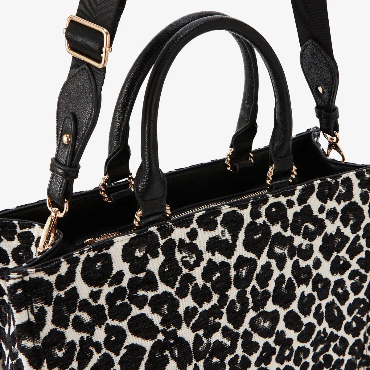 Grand sac shopper noir Rod - Image 6