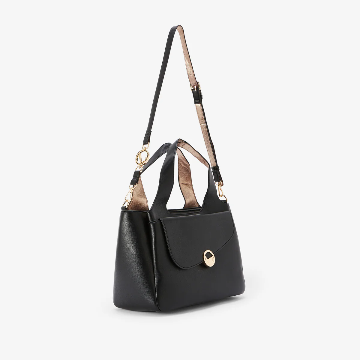 Grand sac shopper noir Romana - Image 3