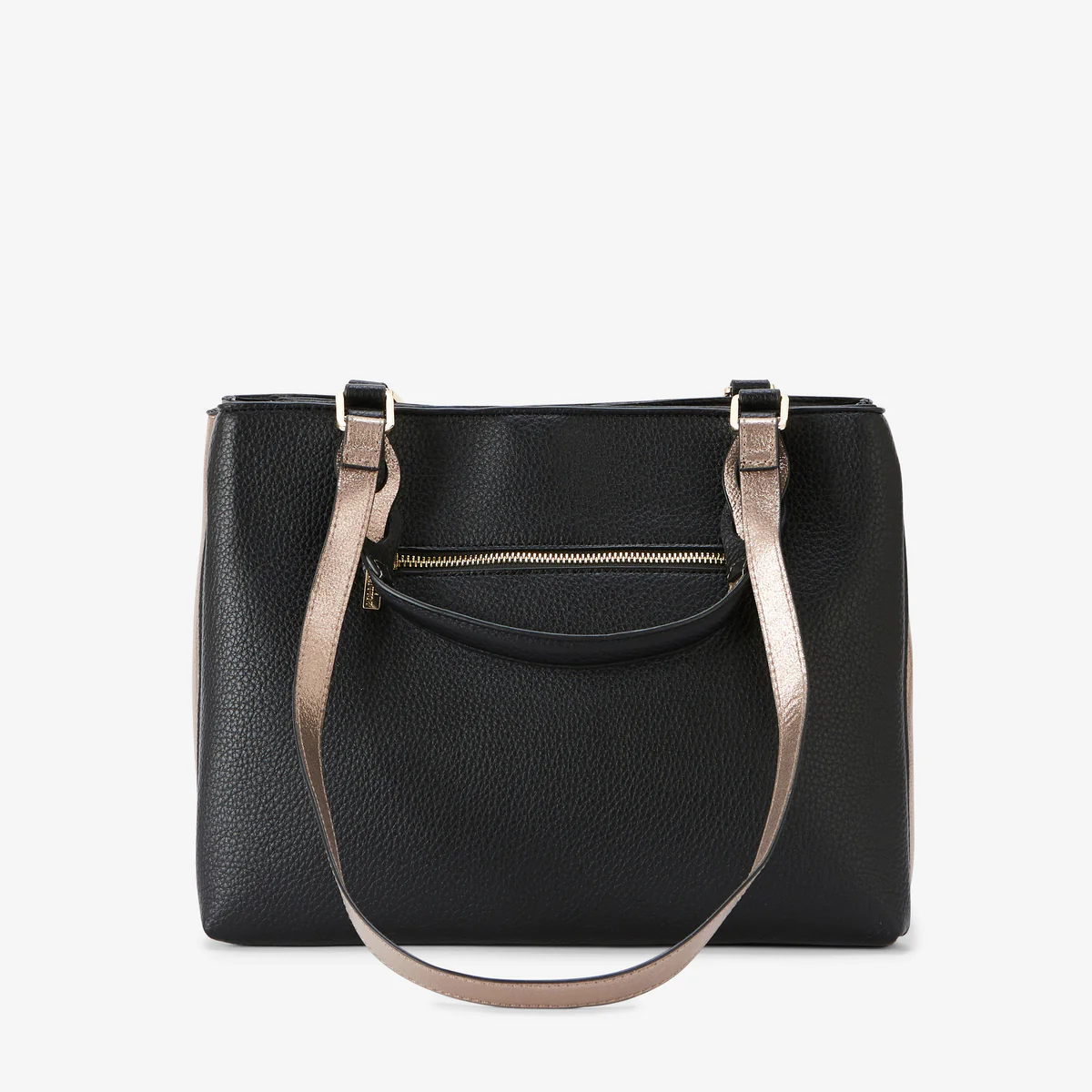 Grand sac shopper noir Rosabelle - Image 2