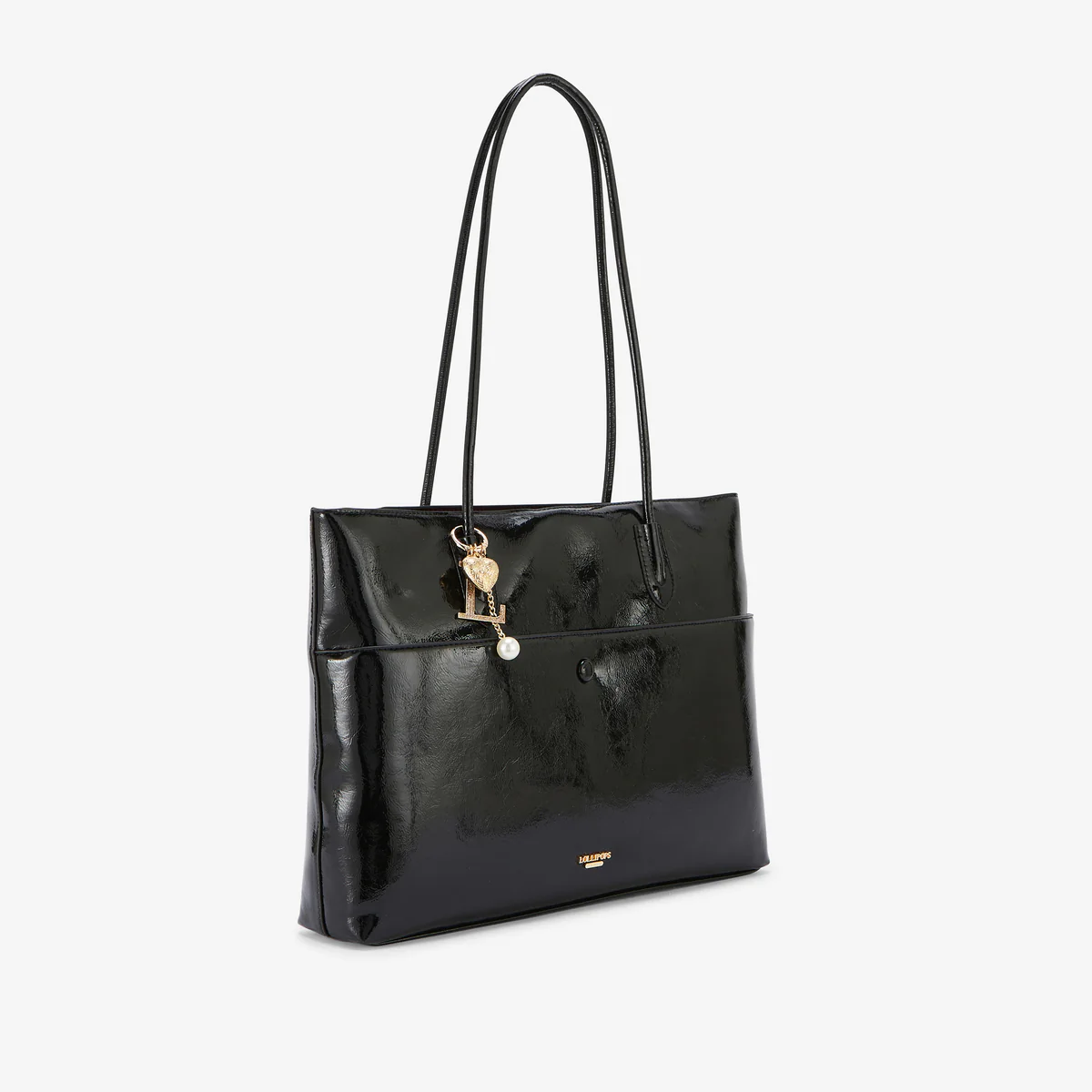 Grand sac shopper noir Rosario - Image 4
