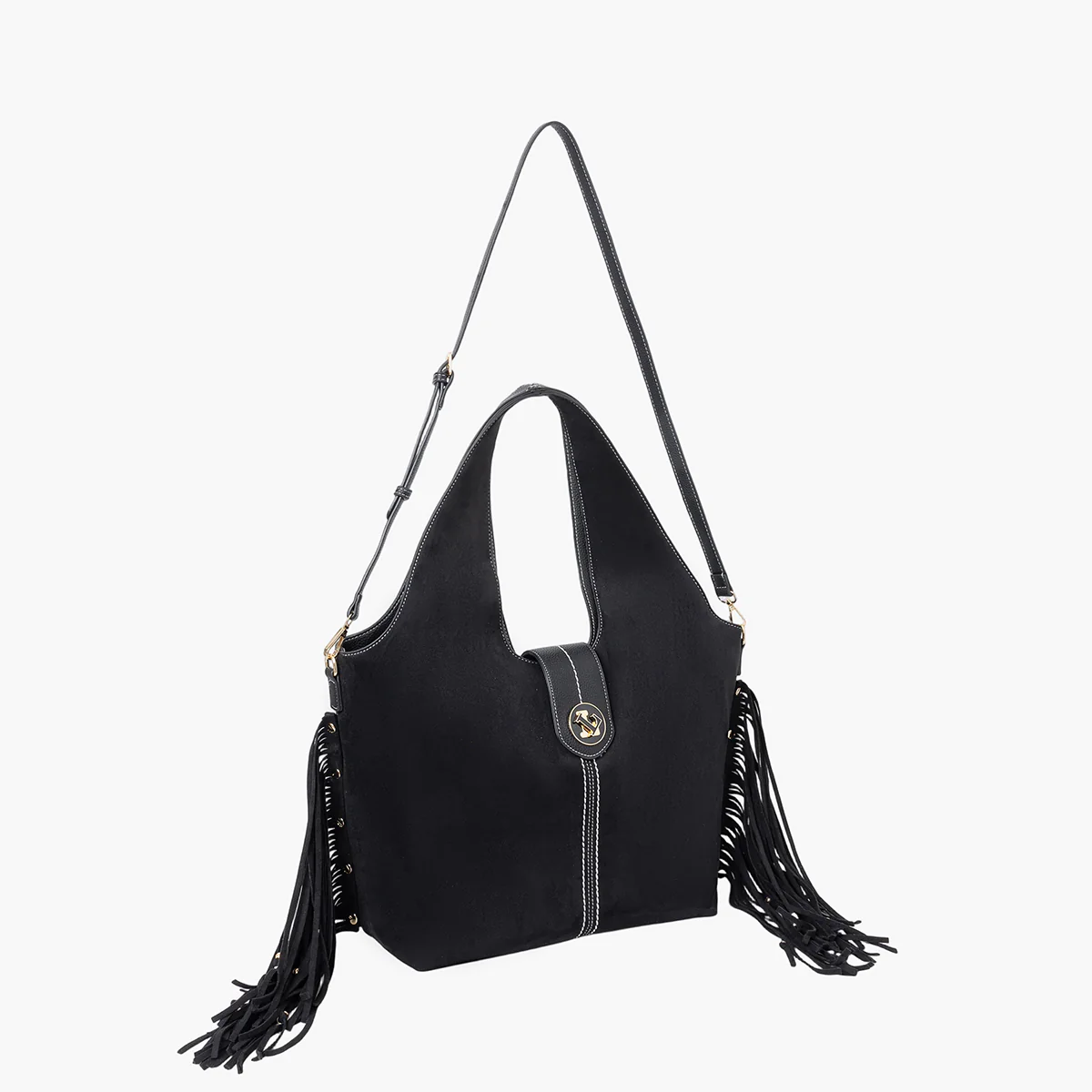 Grand sac shopper noir Sammy - Image 3