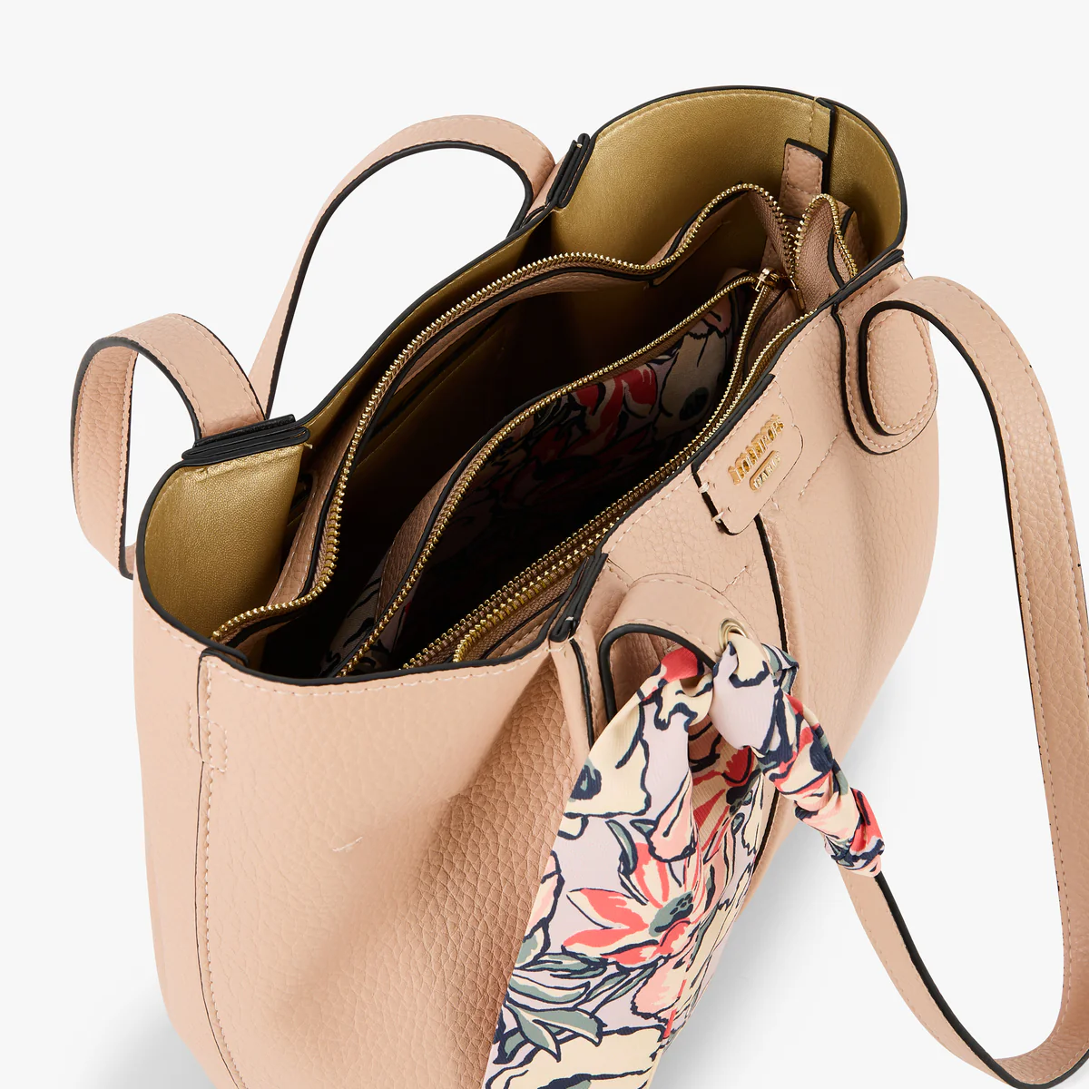 Grand sac shopper nude Priska - Image 4