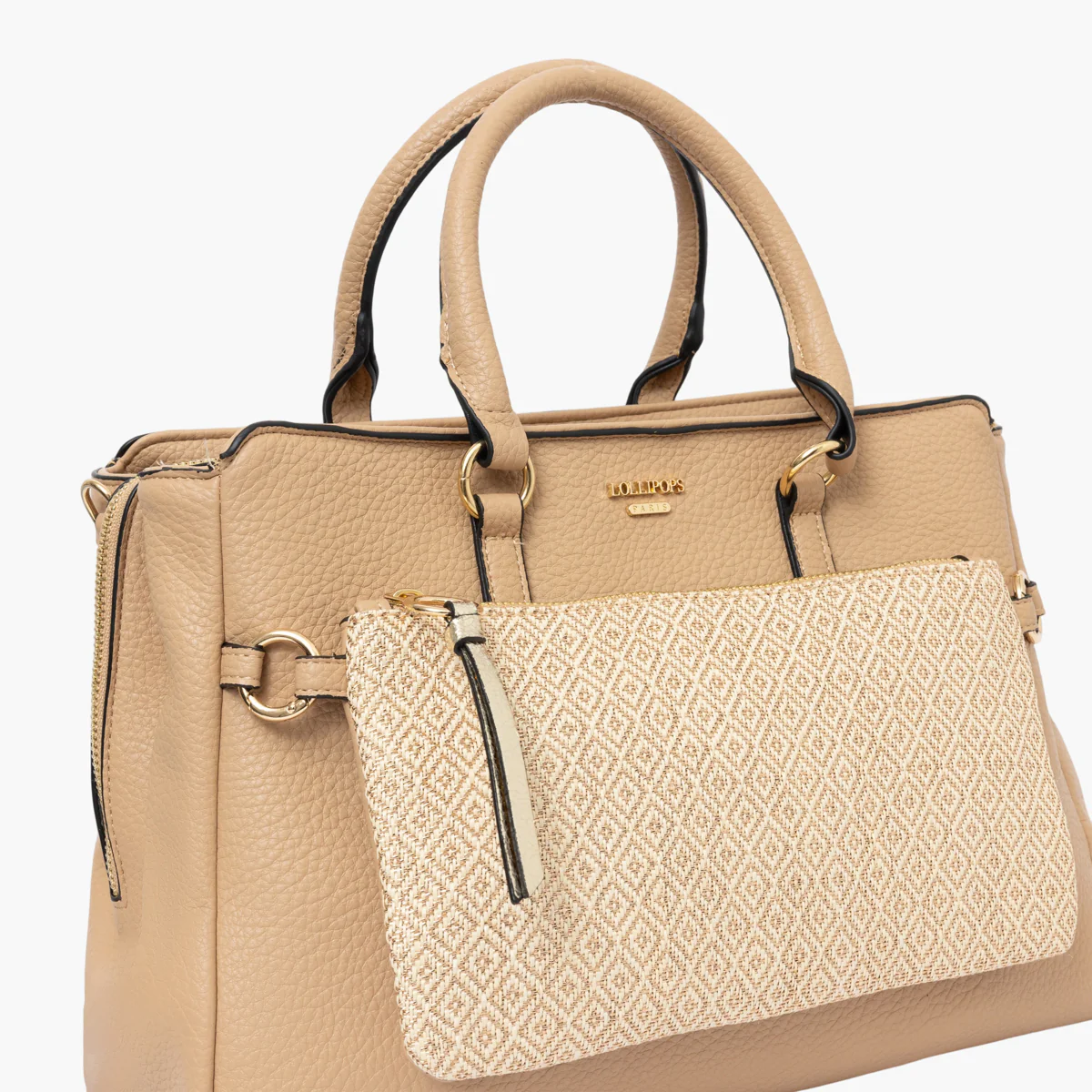 Grand sac shopper nude Severina - Image 5