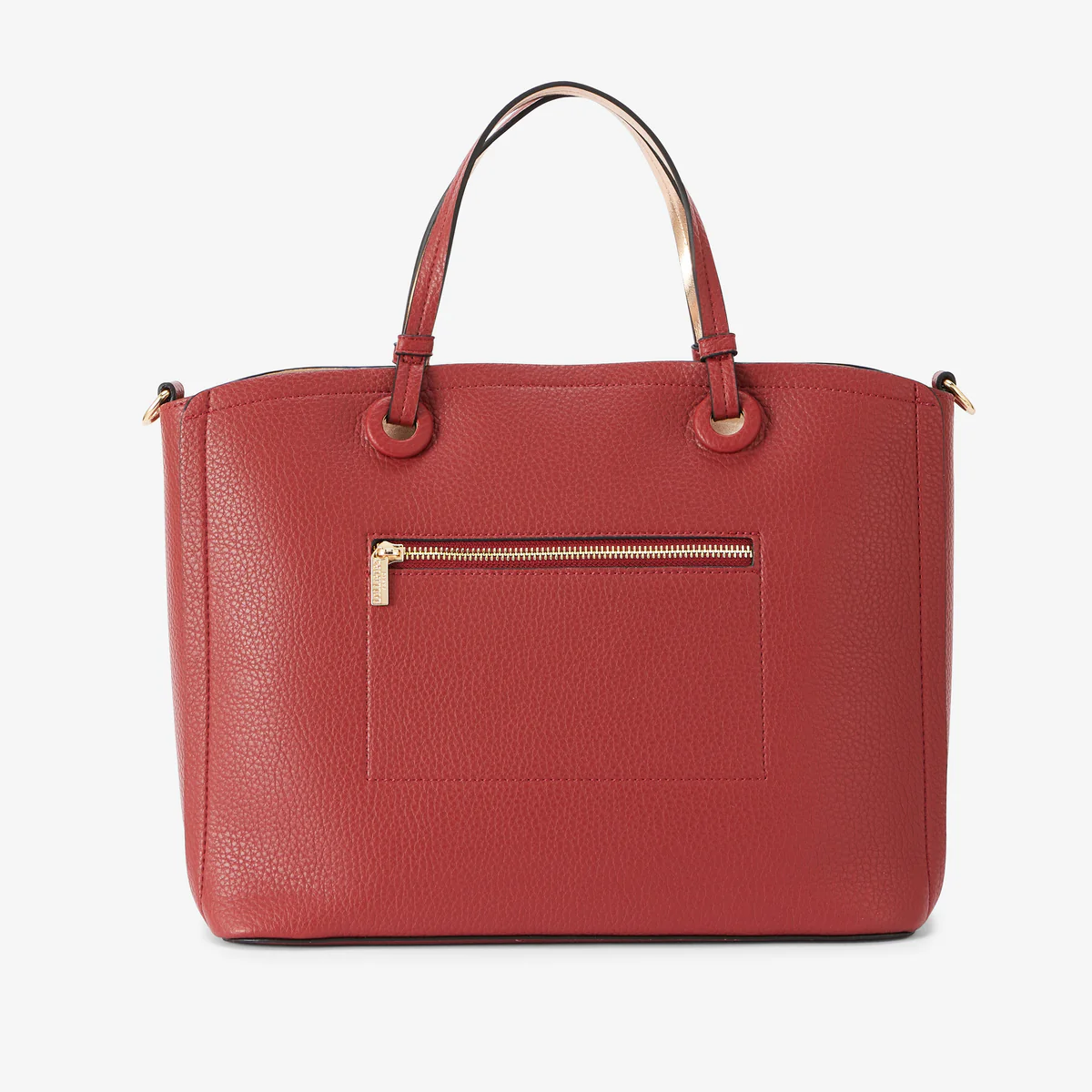 Grand sac shopper rouge Riada - Image 2