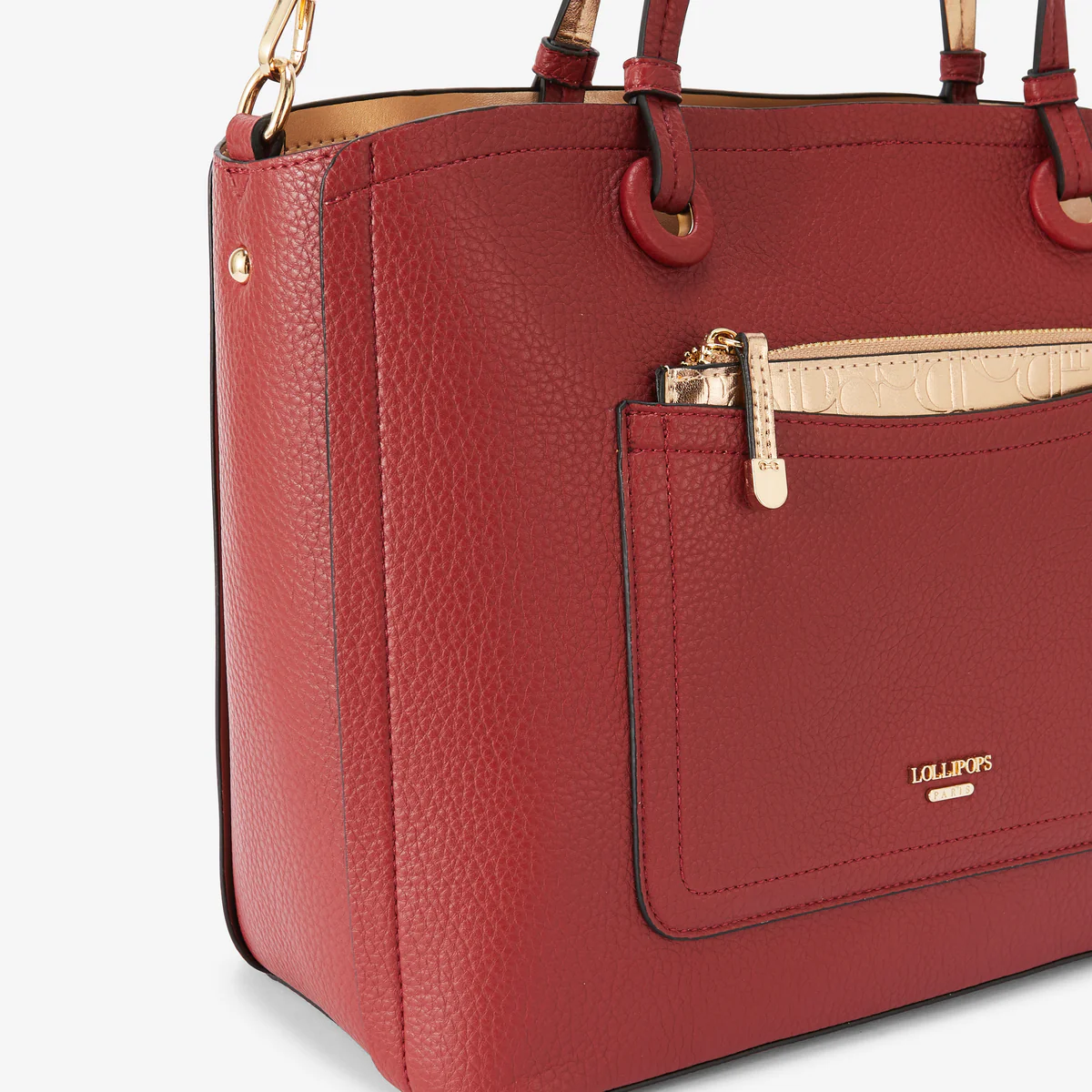 Grand sac shopper rouge Riada - Image 5