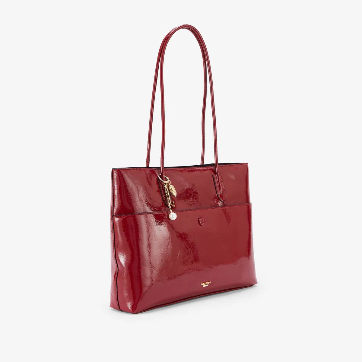 Grand sac shopper rouge Rosario - Image 3