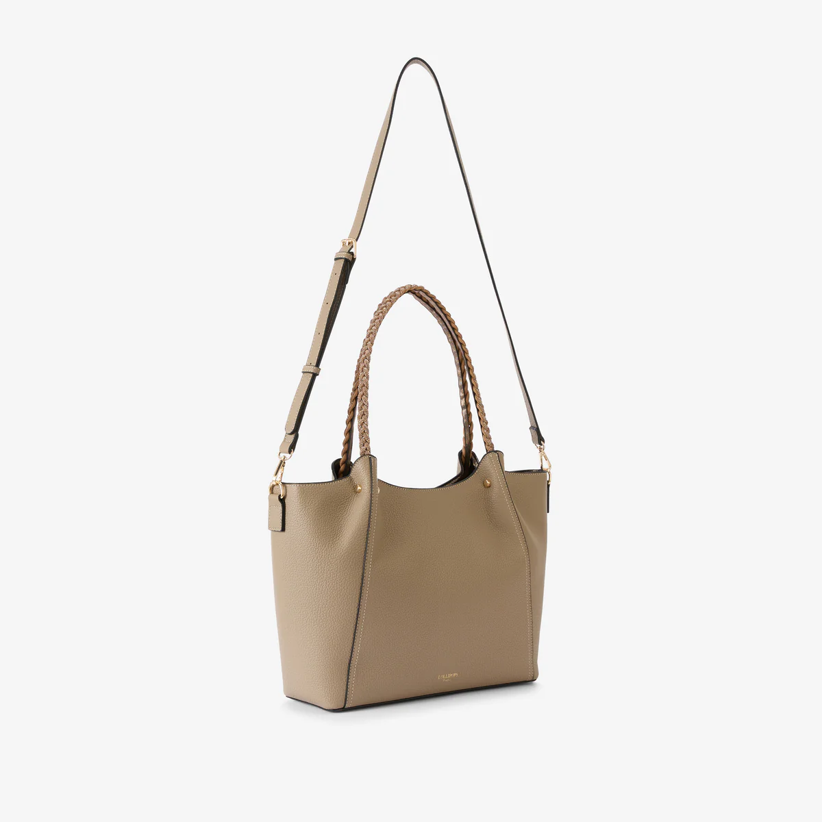 Grand sac shopper taupe Rocapina - Image 3