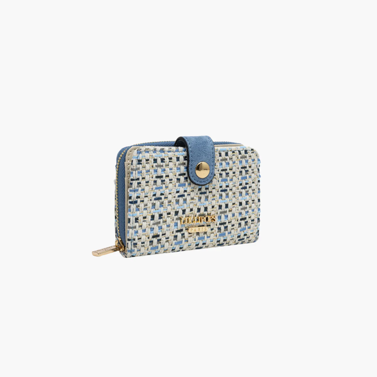 Petit portefeuille bleu Shai - Image 3