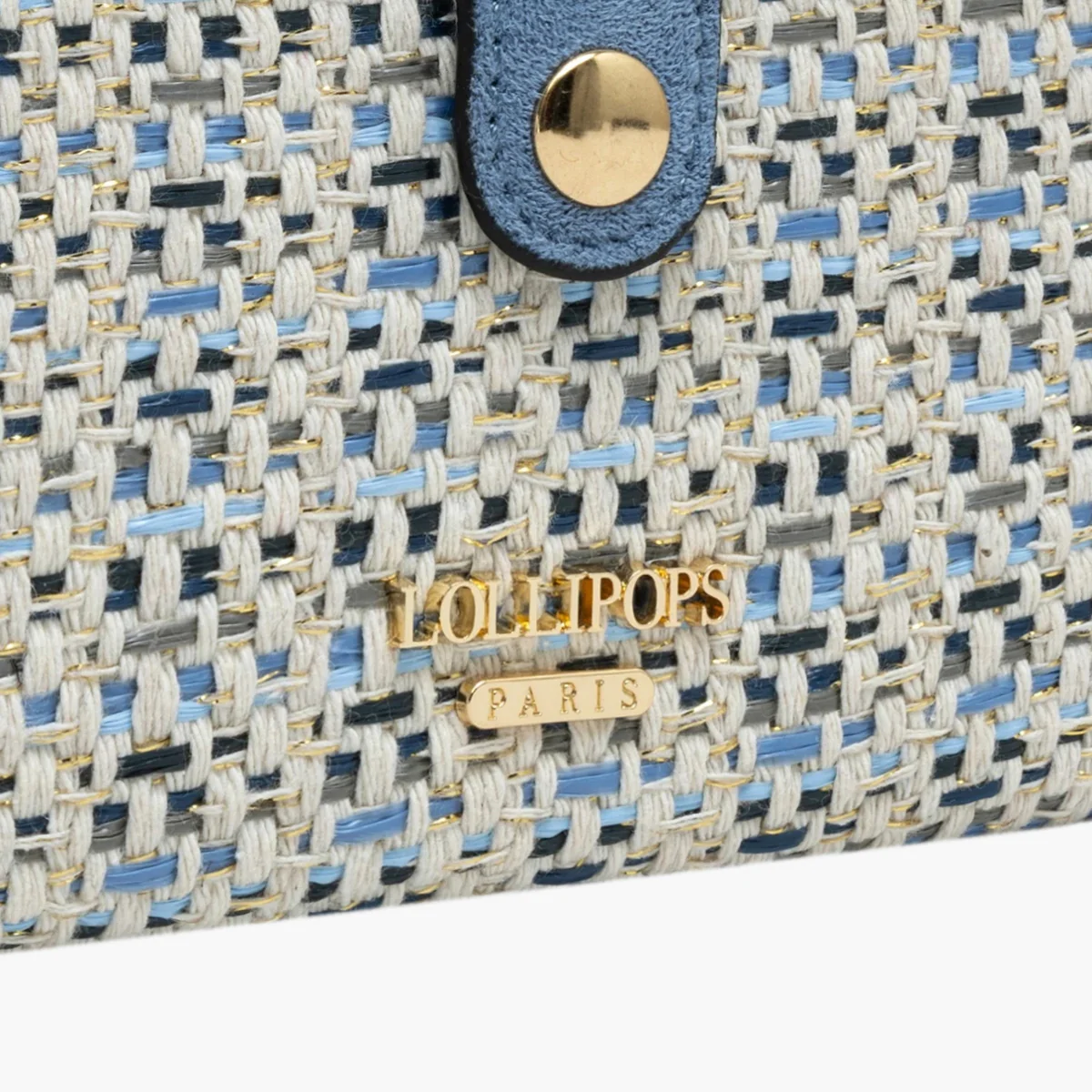 Petit portefeuille bleu Shai - Image 5