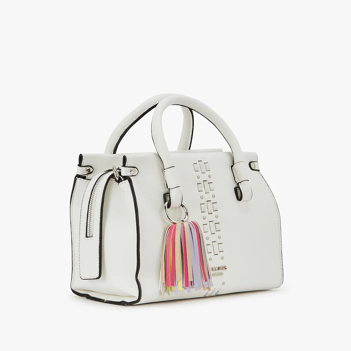 Petit sac à main blanc Lagarino - Image 3