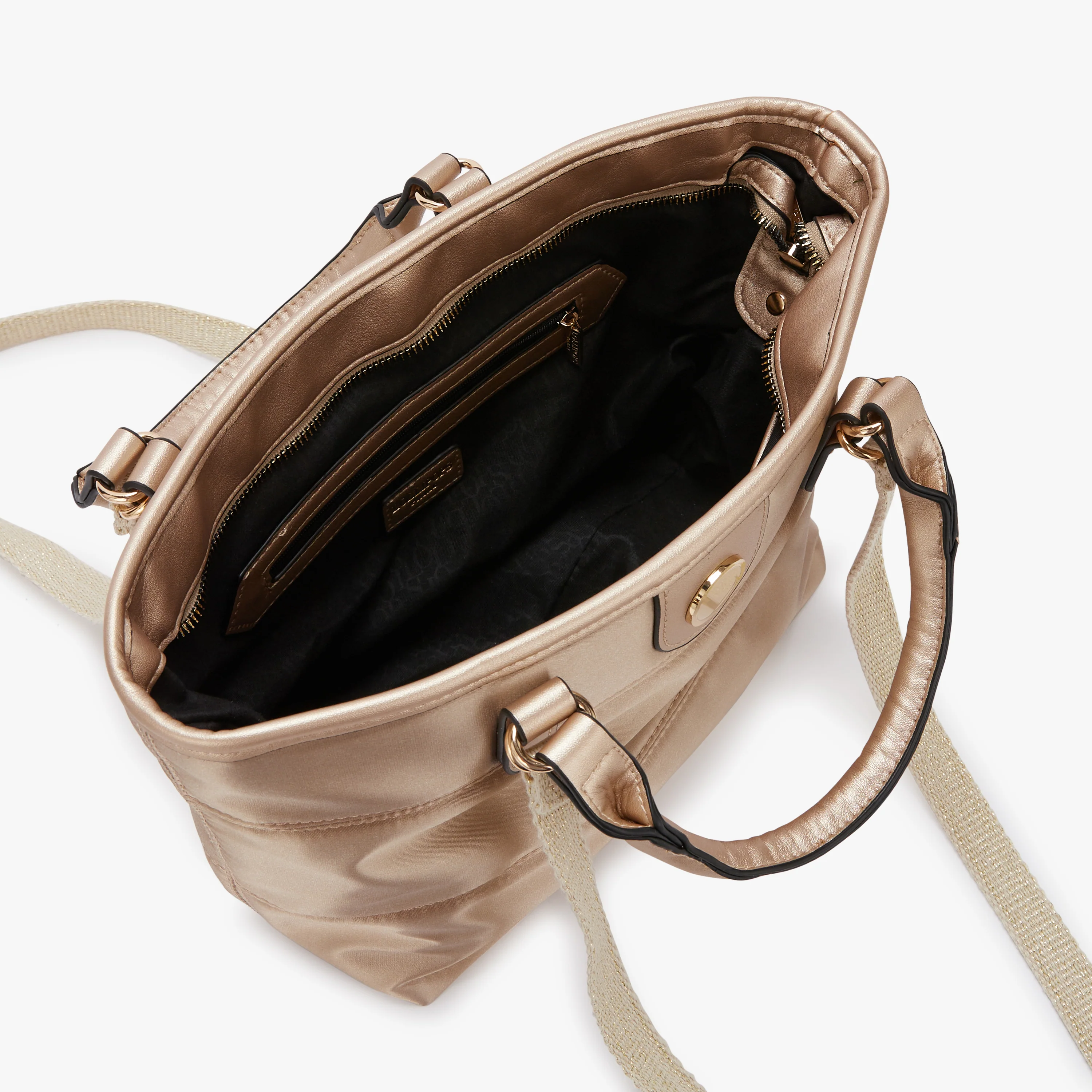 Petit sac à main dore Muggio - Image 4
