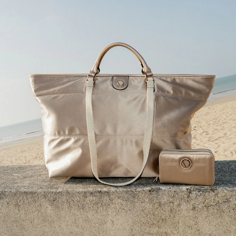 Petit sac à main dore Muggio - Image 6