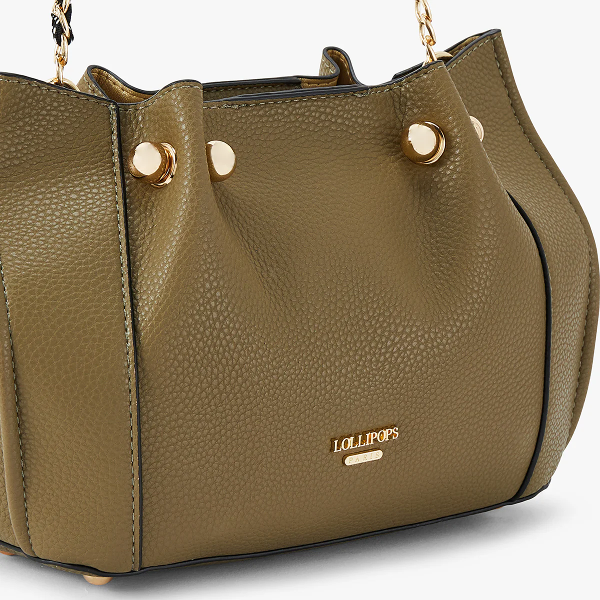 Petit sac bandoulière kaki Loreto - Image 5