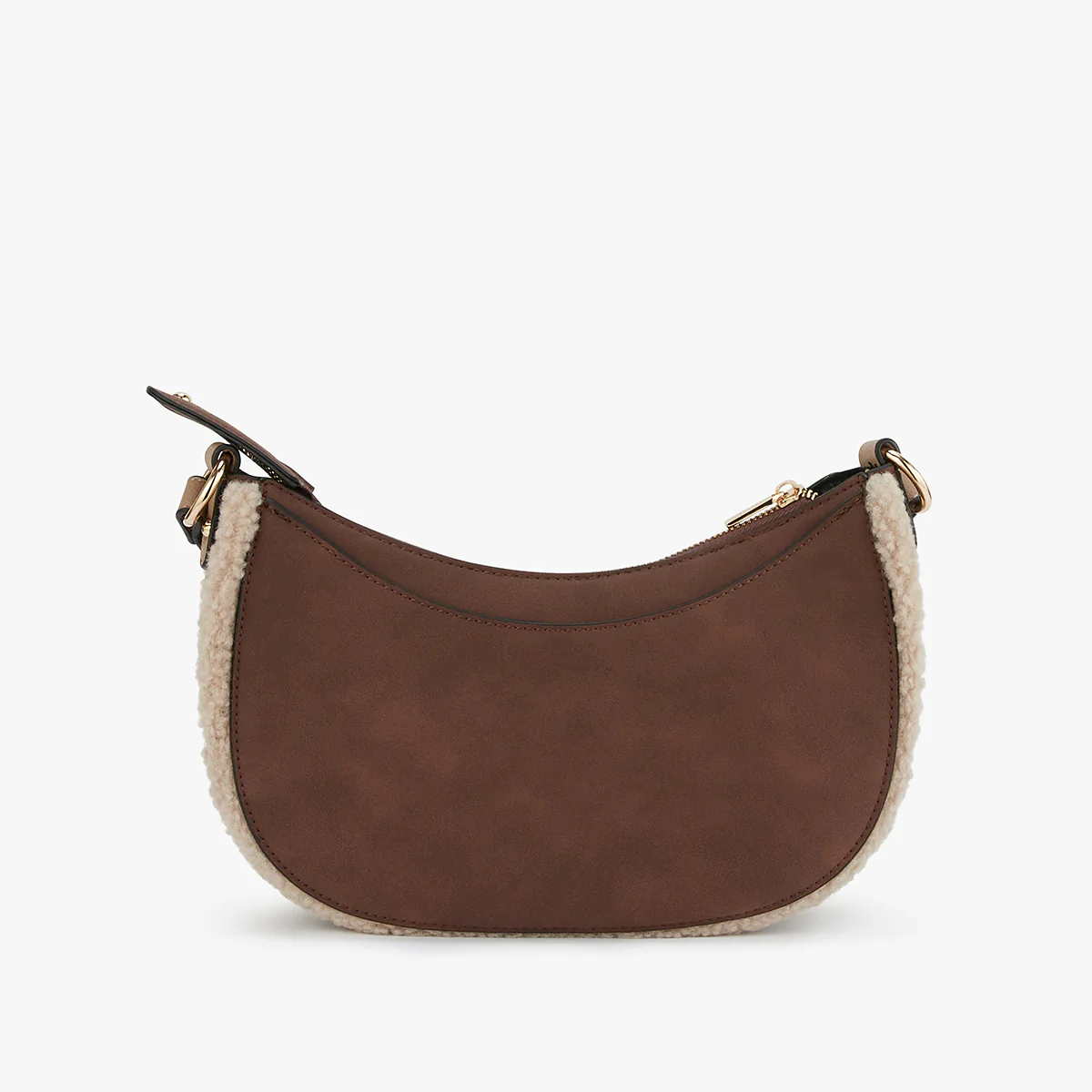 Petit sac bandoulière marron Manduria - Image 2