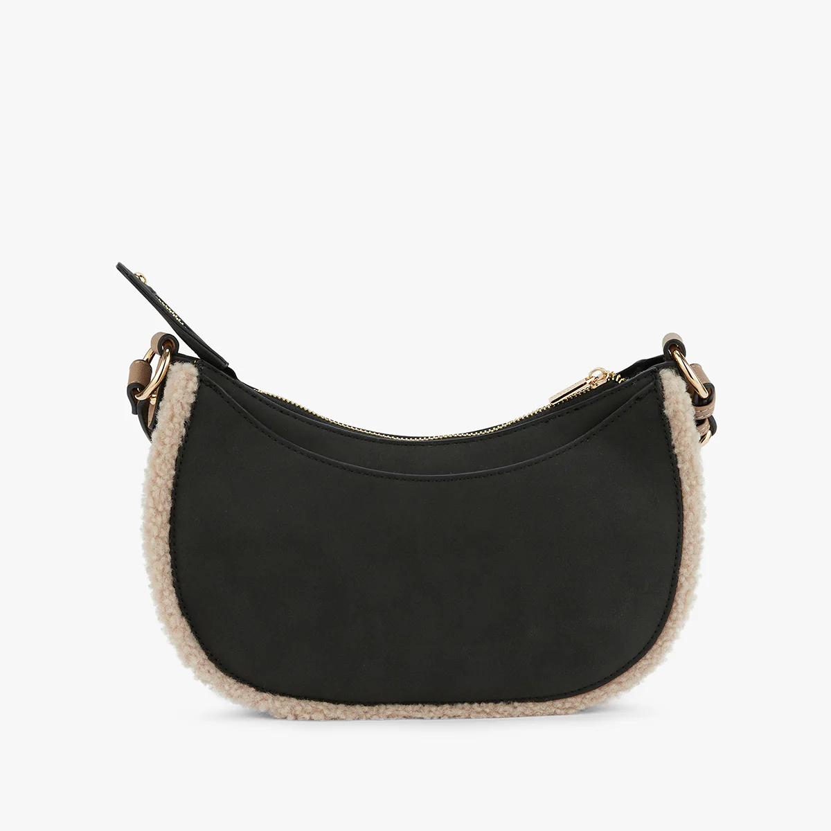 Petit sac bandoulière noir Manduria - Image 2