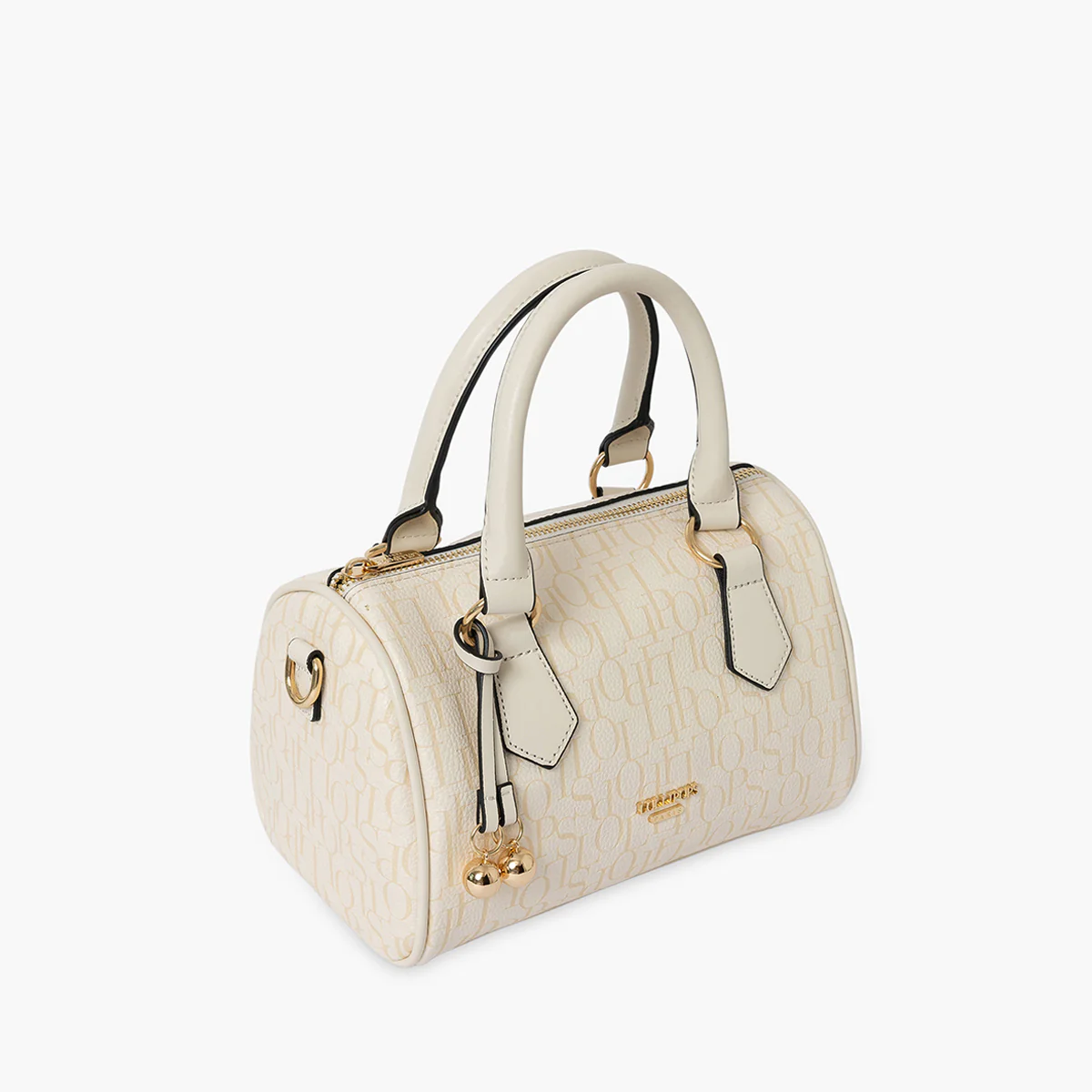 Petit sac bowling ivoire Sanja - Image 6