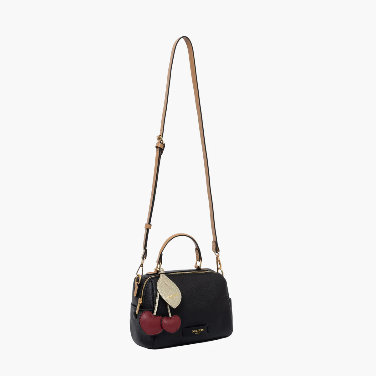 Petit sac bowling noir Sian - Image 3