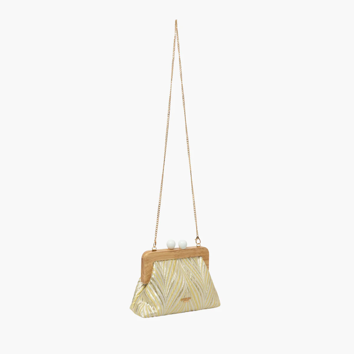 Petit sac frame jaune Swann - Image 3