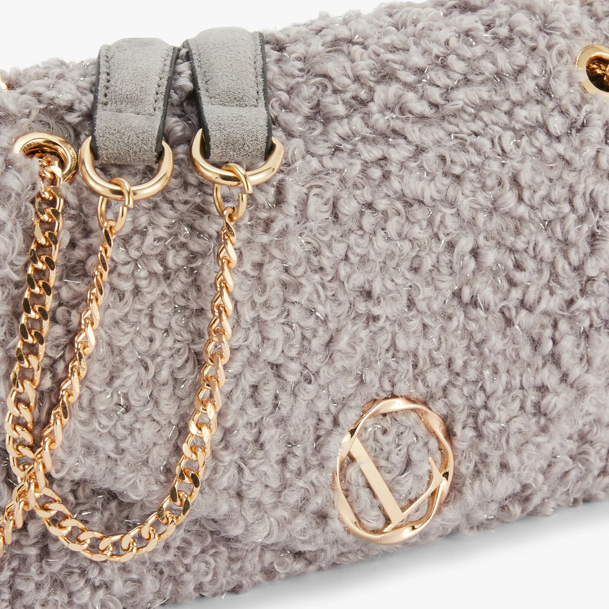 Petit sac Lilly porté épaule M gris Oppy - Image 5