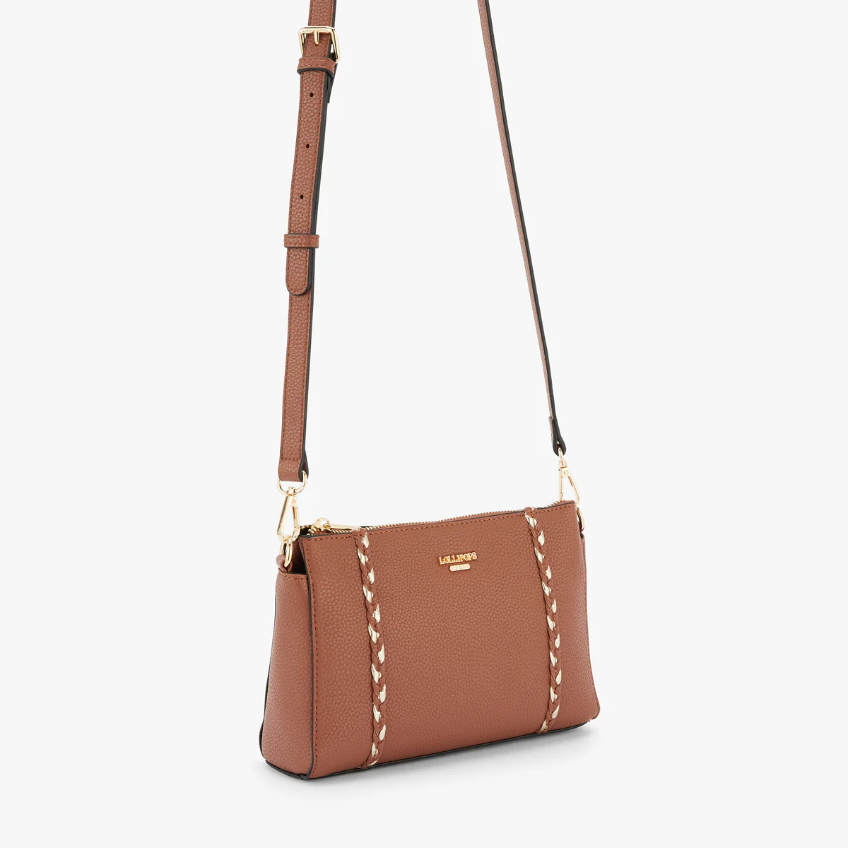 Petit sac multi-poches camel Olley - Image 3