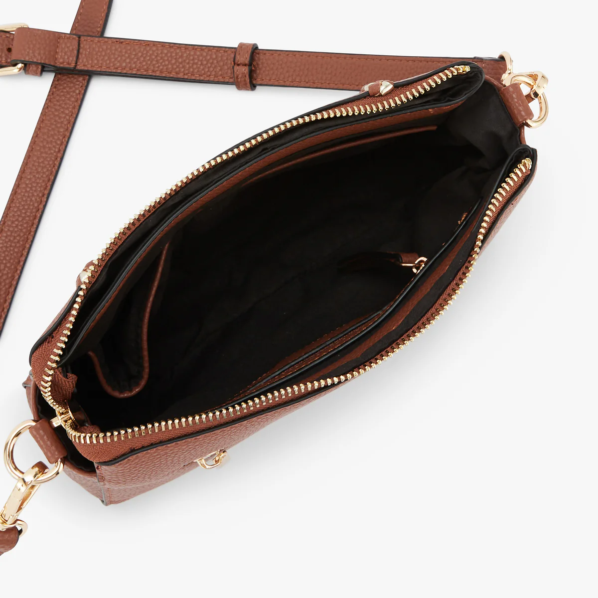 Petit sac multi-poches camel Olley - Image 4