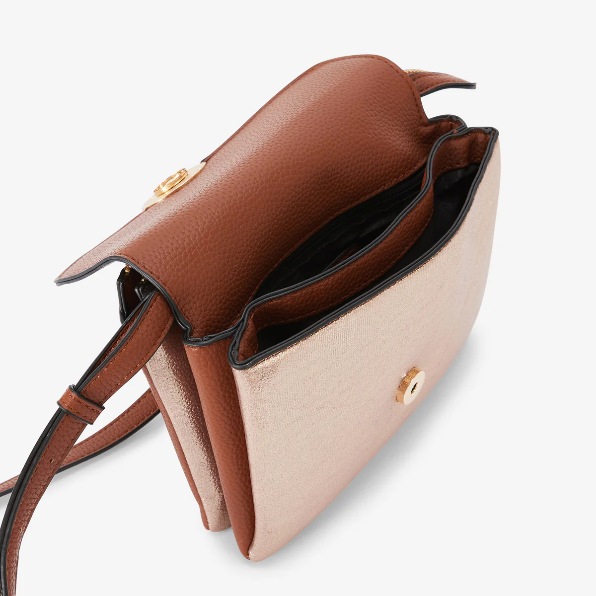 Petit sac multi poches camel Romana - Image 4