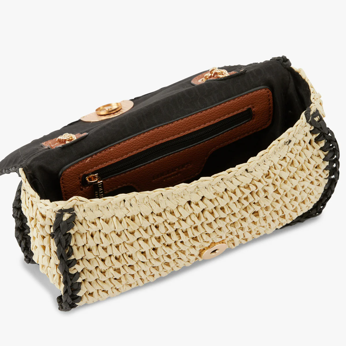 Petit sac porté épaule beige Nandy - Image 5