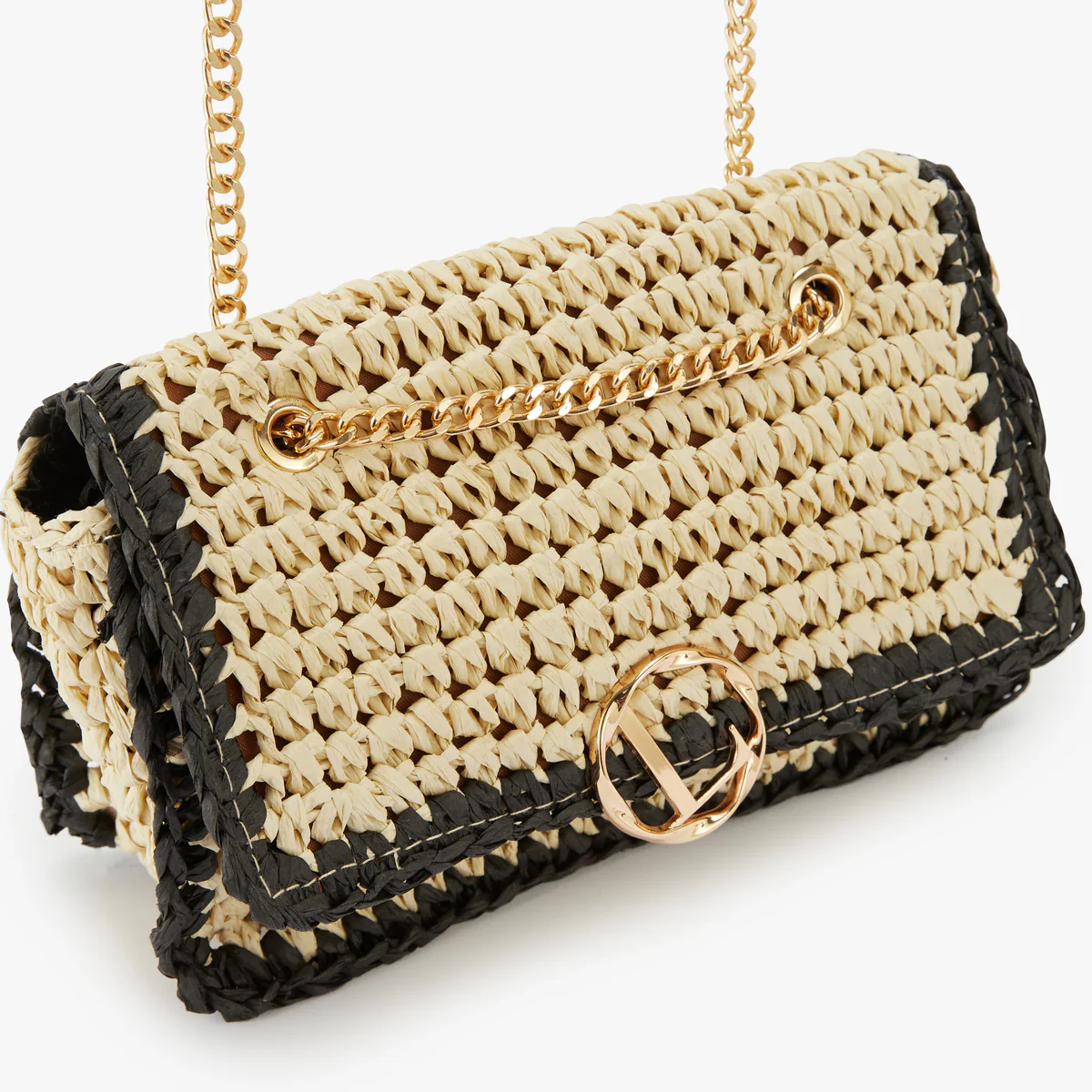 Petit sac porté épaule beige Nandy - Image 6