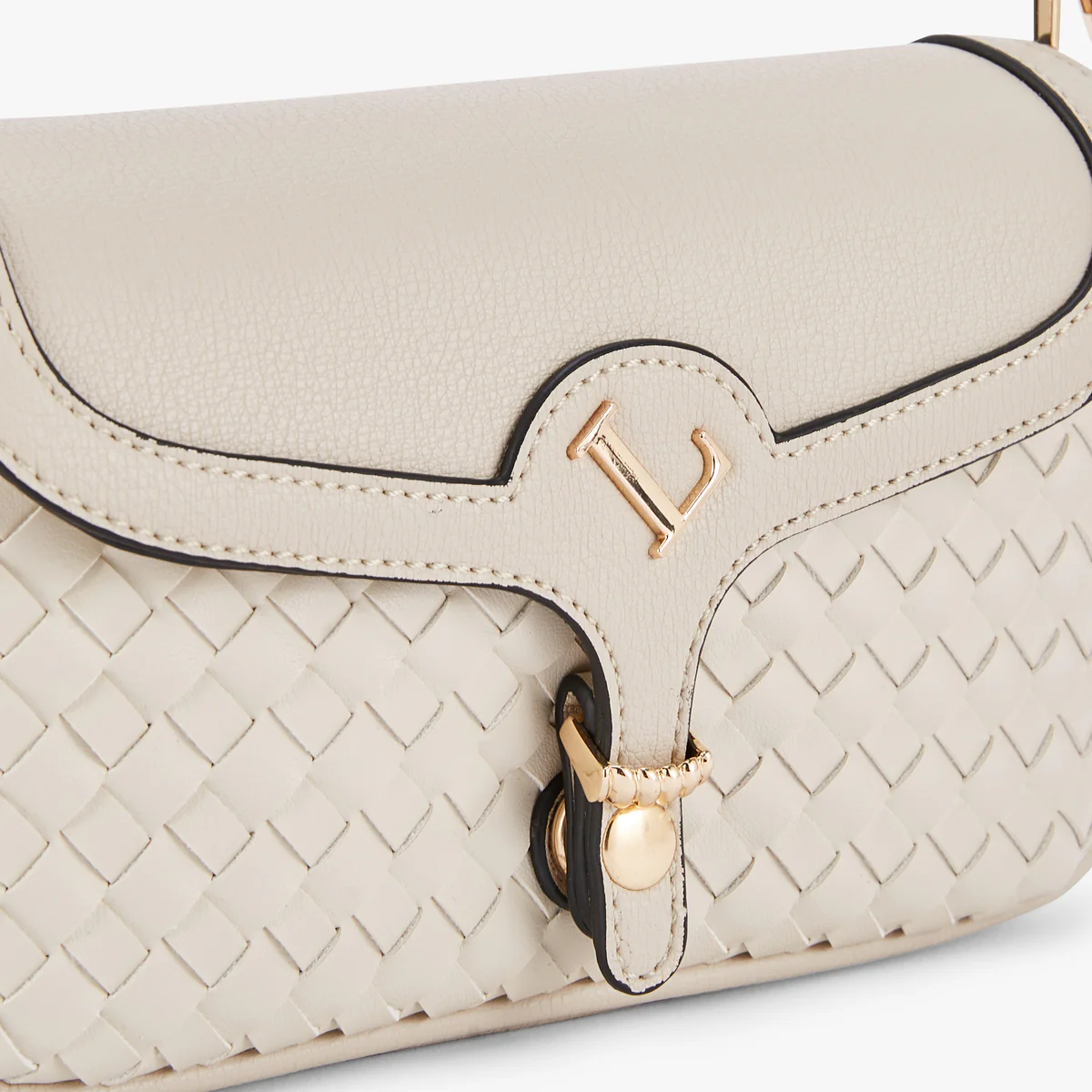 Petit sac porté épaule blanc Osmoy - Image 6