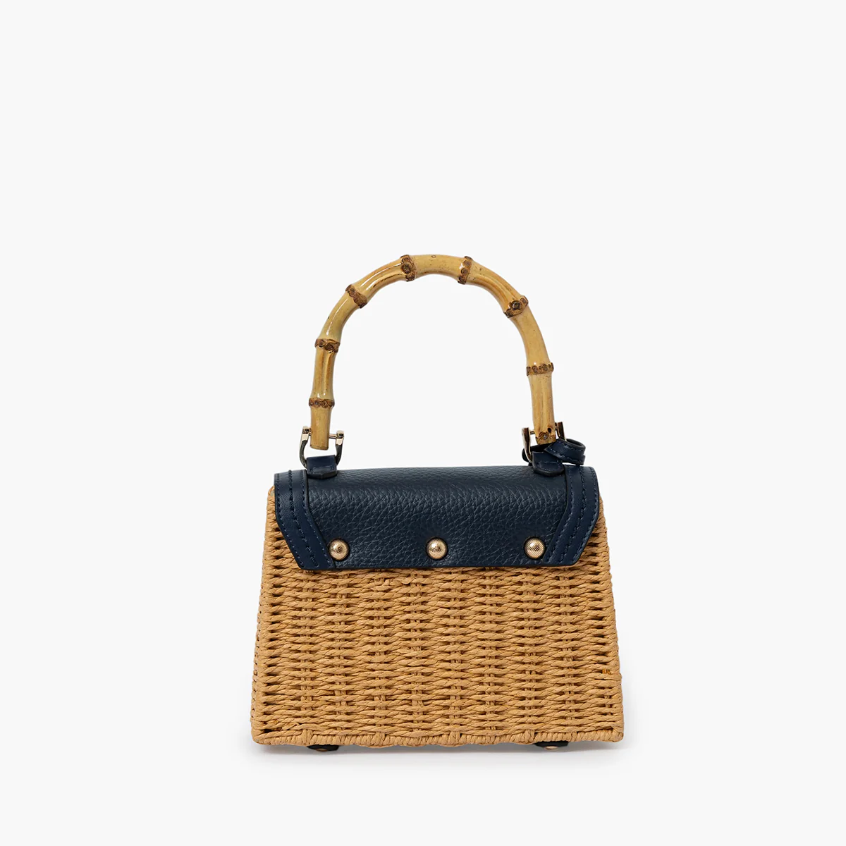 Petit sac porté épaule bleu marine Sham - Image 2