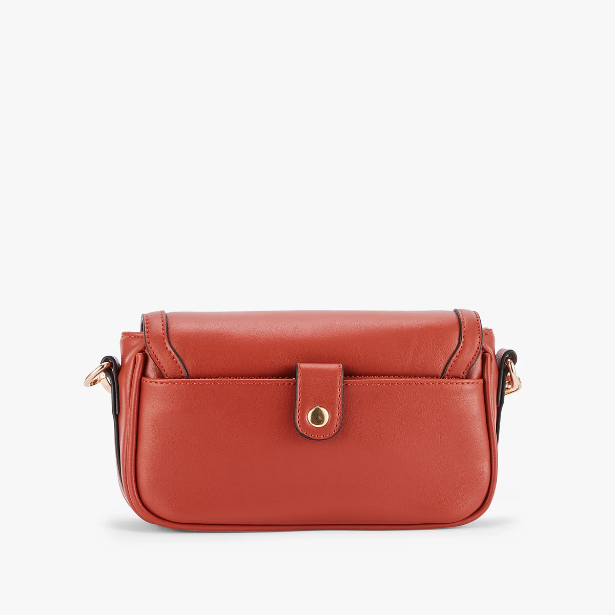 Petit sac porté épaule brique Osmoy - Image 2