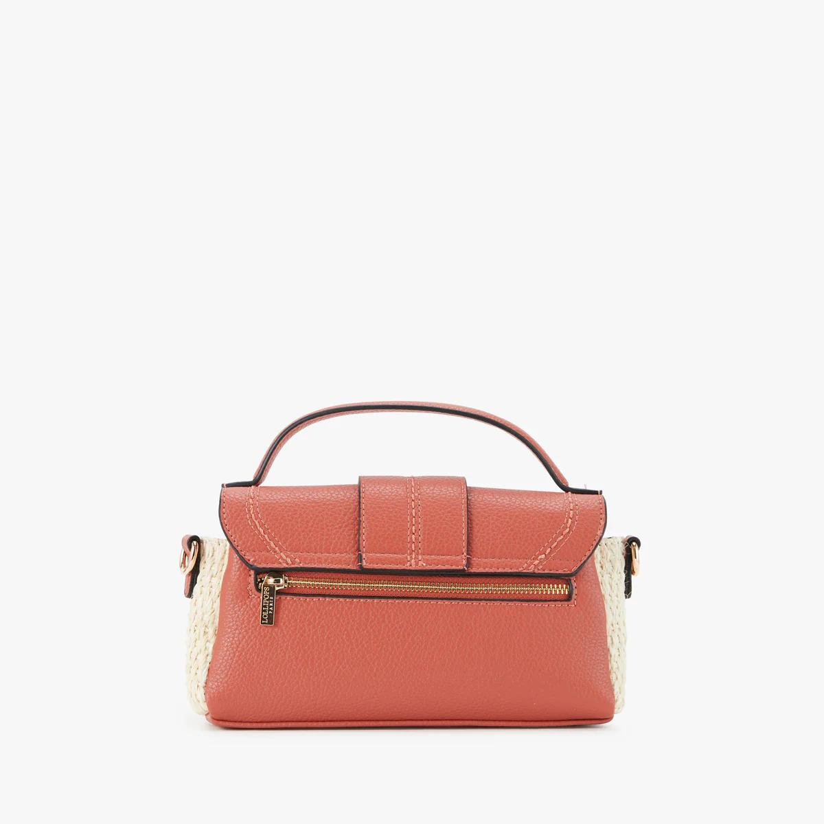 Petit sac porté épaule brique Patsy - Image 2