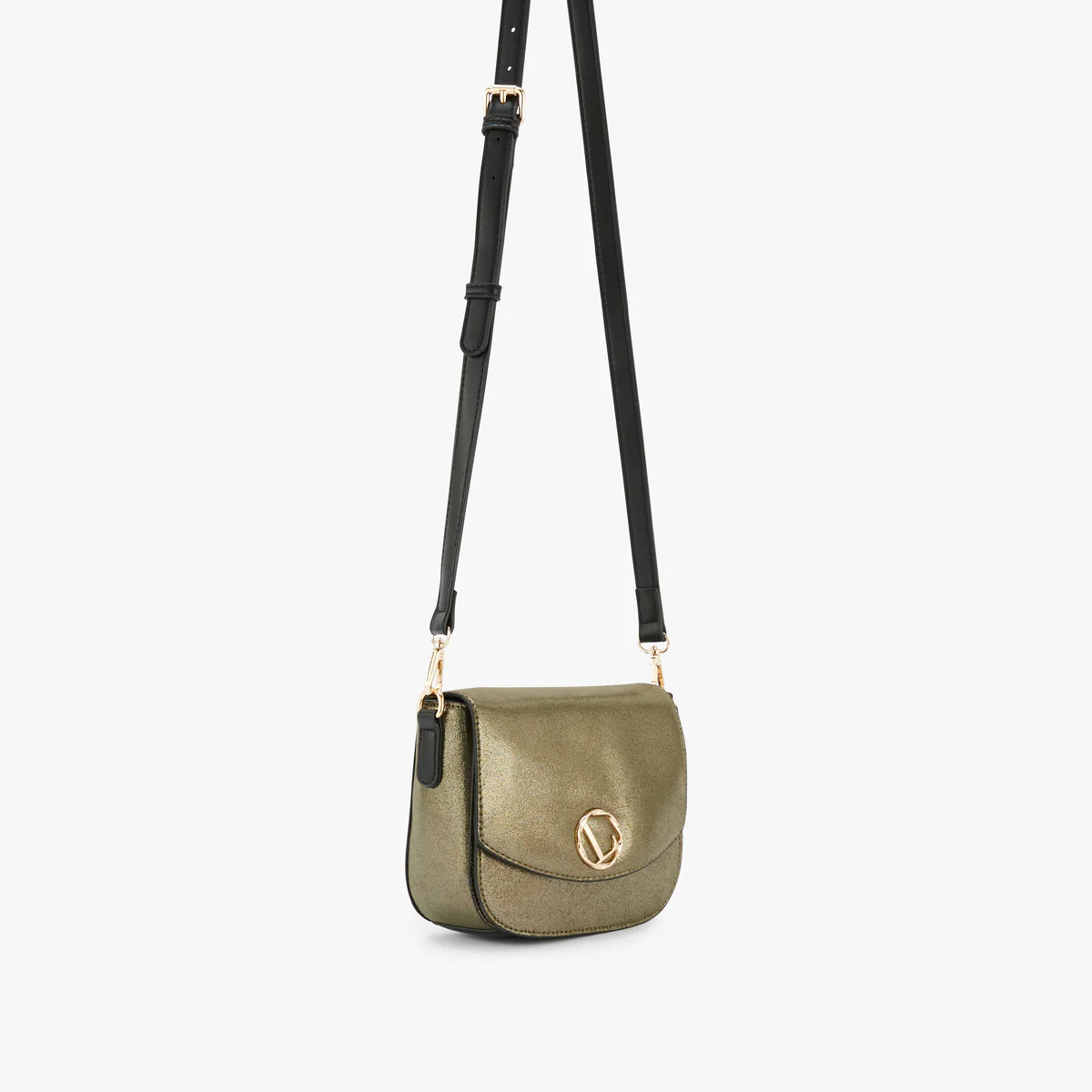 Petit sac porté épaule kaki Okayama - Image 3
