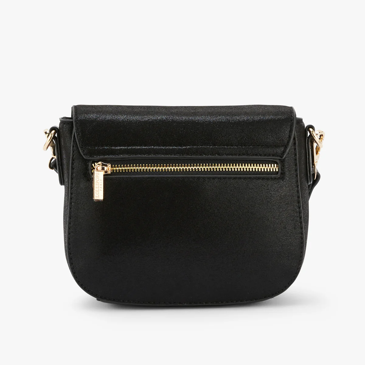 Petit sac porté épaule noir Okayama - Image 2