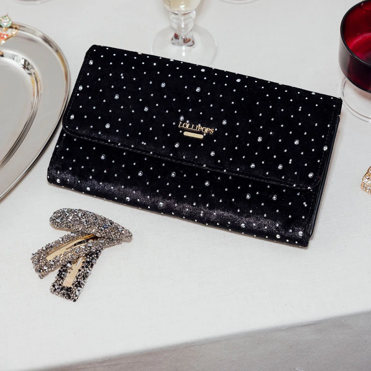 Petit sac porté épaule noir Roan - Image 7