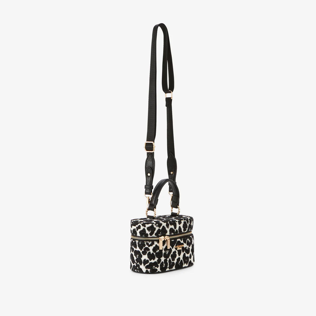Petit sac porté épaule noir Rod - Image 4