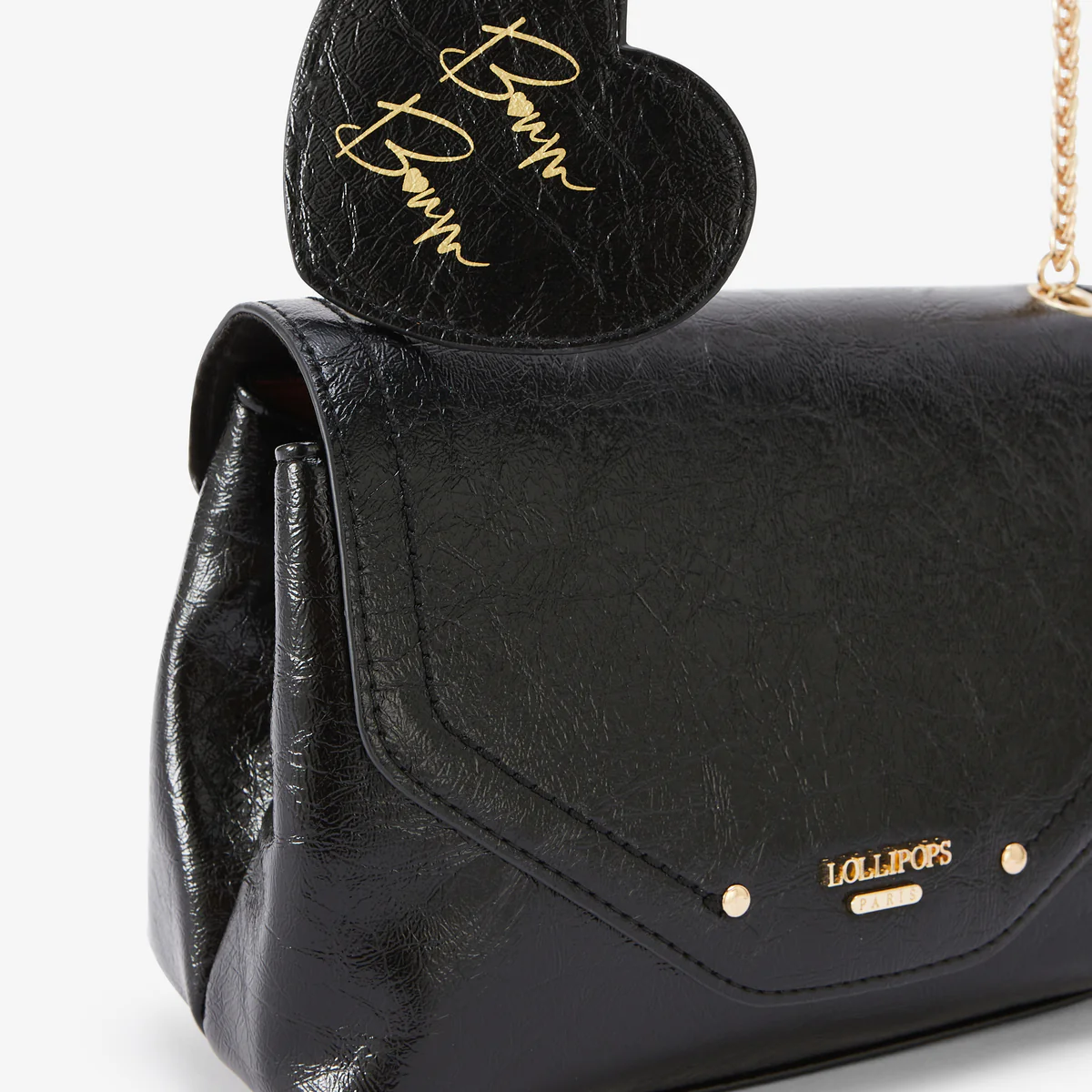 Petit sac porté épaule noir Rody - Image 5