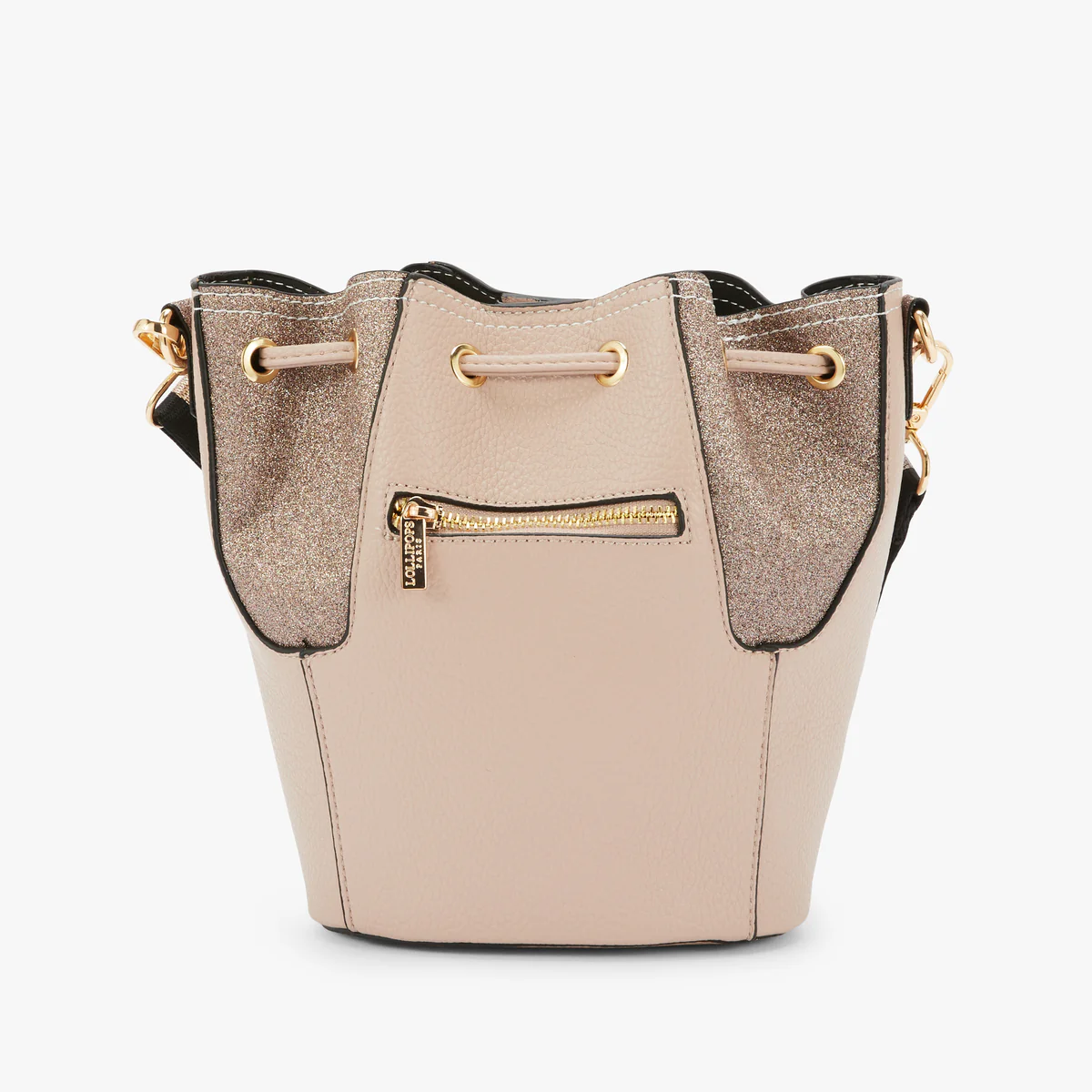 Petit sac seau taupe Obita - Image 2