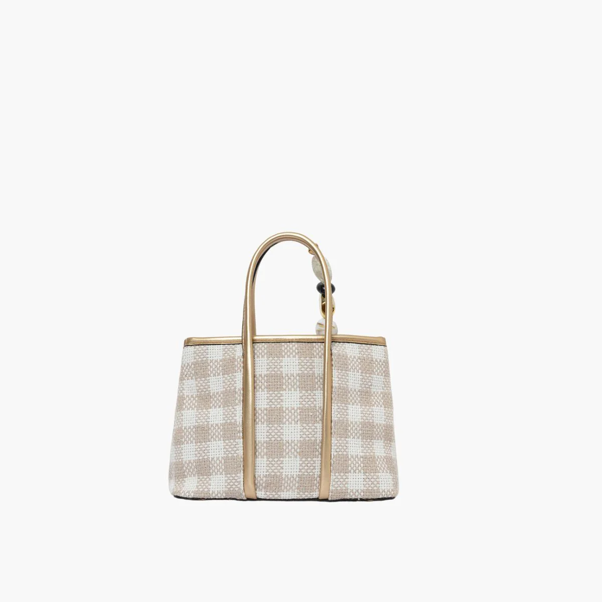Petit sac shopper beige Samantha - Image 3